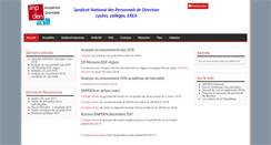 Desktop Screenshot of grenoble-snpden.net